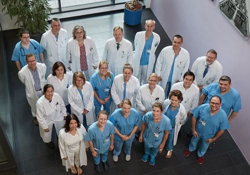 Teamfoto - Innere Medizin II